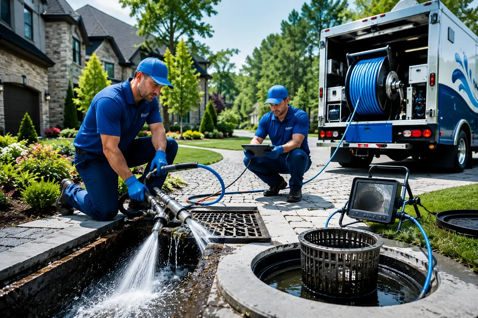 Local outdoor drain cleaning professionals in Waterville, IA